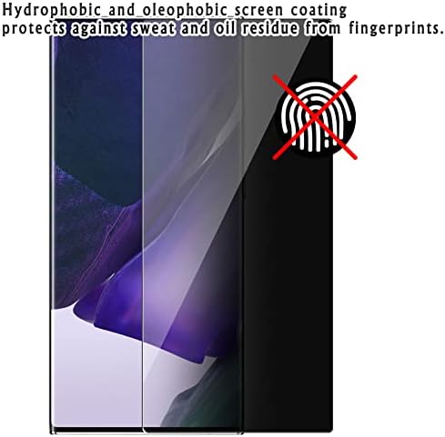 מגן מסך פרטיות של Vaxson, התואם ל- VIOTEK GN27CB / GN27DB / GN27DW / GFT27DB 27 צג מדבקת מגני סרטי אנטי ריגול [זכוכית לא מזג]
